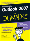 Outlook® 2007 For Dummies®
